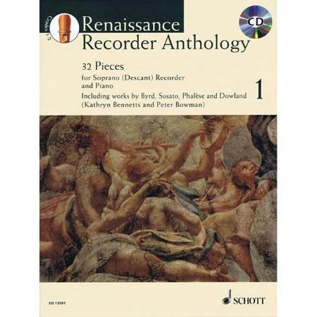RENAISSANCE RECORDER ANTHOLOGY 1 +CD/DRADES 1-2