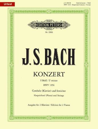 BACH J.S.:KONZERT F-MOLL BWV 1056