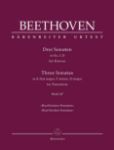 BEETHOVEN:THREE SONATAS WoO 47 IN ES,f,D FOR PIANO