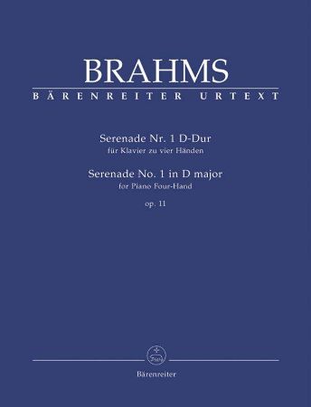 BRAHMS:SERENADE NO.1 IN D MAJOR OP.11 4HANDS