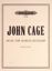 CAGE J:MUSIC FOR MARCEL DUCHAMP,PIANO
