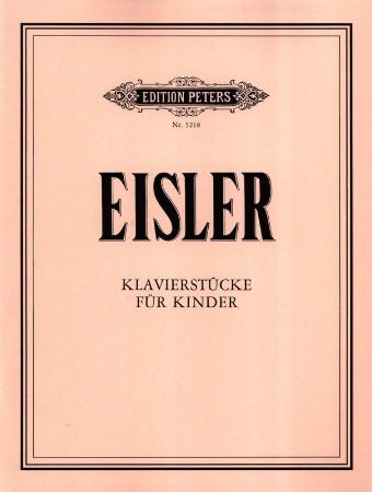 EISLER:KLAVIERSUCKE FUR KINDER