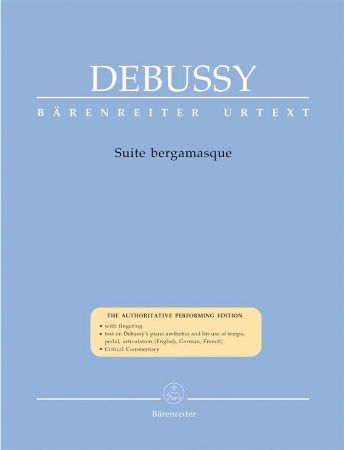 DEBUSSY:SUITE BERGAMASQUE PIANO