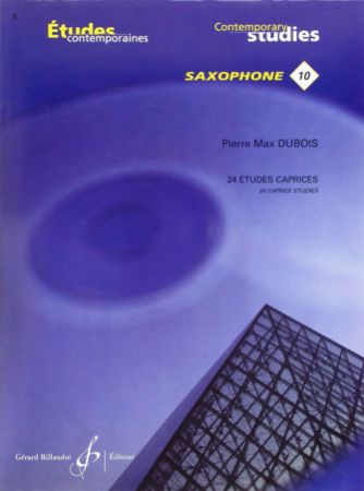 DUBOIS P.:24 ETUDES CAPRICES SAX