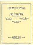 DEFAYE J.M.:SIX ETUDES