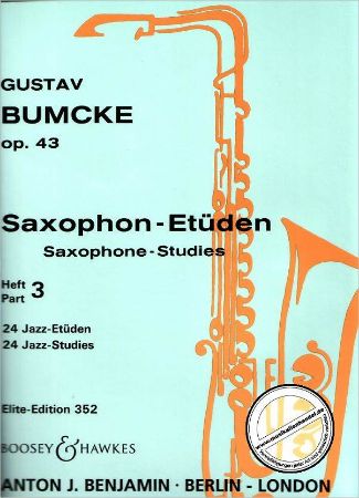 BUMCKE:SAXOPHON ETUDEN 3