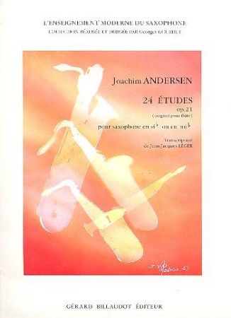 ANDERSEN:24 ETUDES OP.21 SAX