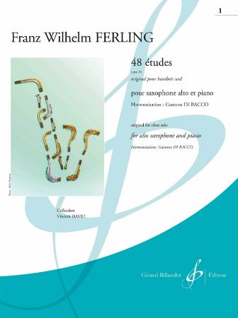 FERLING:48 ETUDES OP.31 POUR SAXOPHONE ALTO ET PIANO