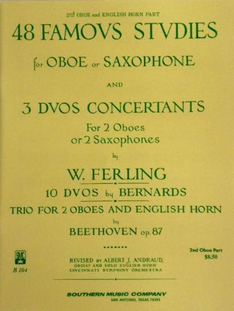 FERLING:48 FAMOUS STUDIES FOR SAX