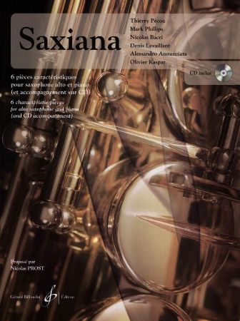 SAXIANA/PROST 6 CHARACTERISTIC PIECES +CD