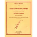 MERIOT:VINGT-HUIT PIECES VARIEES,SAX