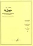 LUFT J.H.-24 ETUDES FOR OBOE OR SAX