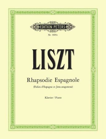 LISZT:RHAPSODIE ESPAGNOLE PIANO