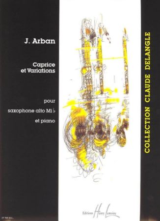 ARBAN J;CAPRICE ET VARIATIONS,ALT SAX+PI