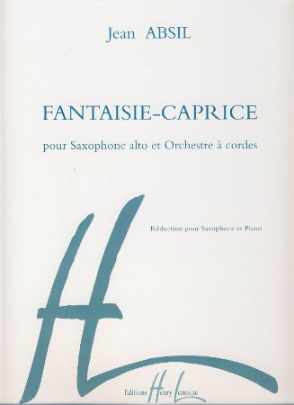 ABSIL J;FANTAISIE -CAPRICE,SAX ALTO