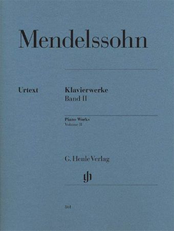 MENDELSSOHN:KLAVIERWERKW/PIANO WORKS VOL.2