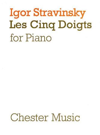 STRAVINSKY:LES CINQ DOIGTS FOR PIANO