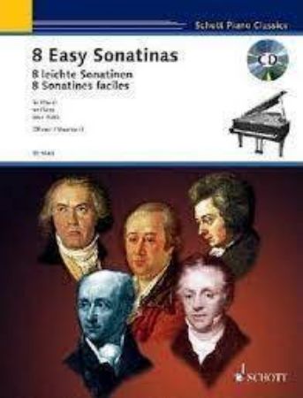 8 EASY SONATINAS +CD