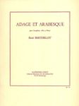 BERHELOT R:ADAGE ET ARABESQUE SAX ET PAI