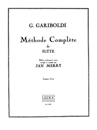 GARIBOLDI:METHODE COMPLETE DE FLUTE 1 OP.128