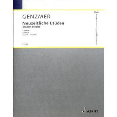 GENZMER H:NEUZEITLICHE ETUDEN FUR FLUTE VOL.1