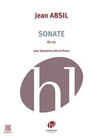 ABSIL J.:SONATE,POUR SAX, OP. 115