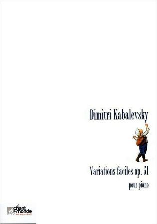 KABALEVSKY:VARIATIONS FACILES OP.51 FOR PIANO