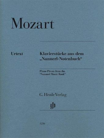 MOZART:PIANO PIECES FROM THE NANNERL MUSIC BOOK PIANO
