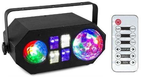 BEAMZ LEDWAVE LED Jellyball, Water Wave and UV Effect