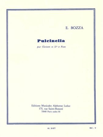 BOZZA E:PULCINELLA,SAX ET PIANO