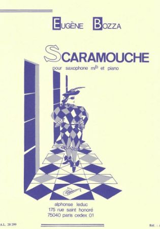 BOZZA:SCARAMOUCHE OP.53,SAX