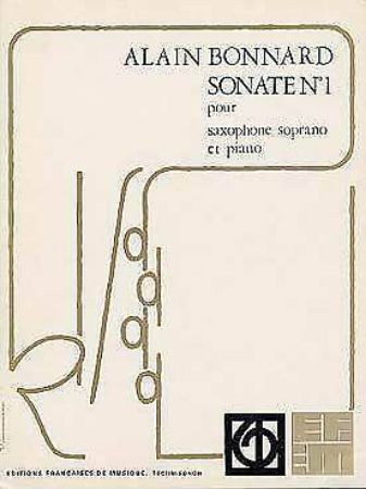 BONNARD A;SONATE POUR SAX ALTO