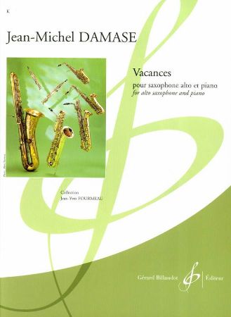 DAMASE:VACANCES SAX ALTO & PIANO