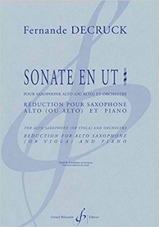 DECRUCK:SONATE SAX