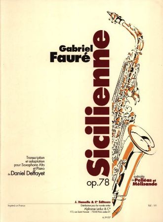 FAURE/DEFFAYET-SICILIENNE OP.78 SAX