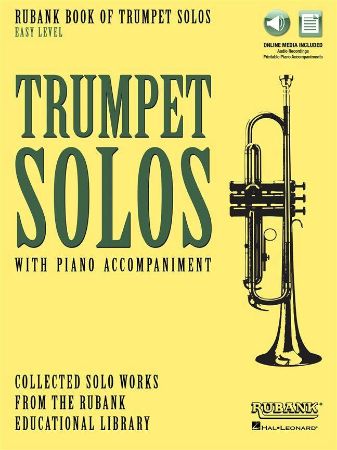 RUBANK BOOK OF TRUMPET SOLOS  EASY LEVEL+AUDIO ACCESS