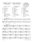 ŠEVČIK:FORTY VARIATIONS FOR THE VIOLIN