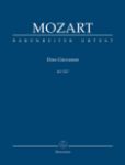 MOZART:DON GIOVANNI,KV 527 STUDY SCORE