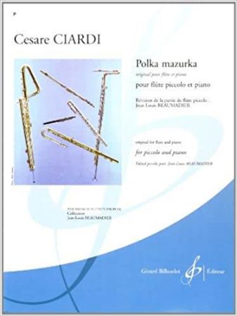 CIARDI:POLKA MAZURKA FLUTE PICCOLO ET PIANO