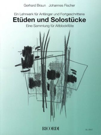 BRAUN/FISCHER:ETUDEN UND SOLOSTUCKE ALTBLOCKFLOTE