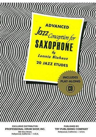 NIEHAUS:ADVANCED JAZZ CONCEPTION SAX 20 JAZZ ETUDES