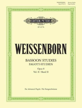 WEISSENBORN;FAGOTT-STUDIEN OP.8 VOL.2