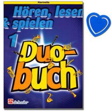 HOREN,LESEN & SPIELEN DUO BUCH 1 KLARINETTE