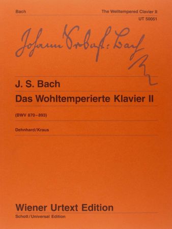 BACH J.S.:DAS WOHLTEMPERIERTE KLAVIER 2