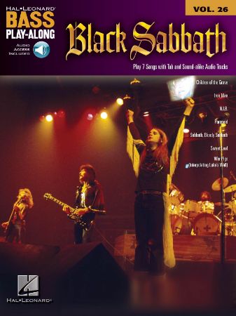 BLACK SABBATH BASS PLAY ALONG + AUDIO ACC.