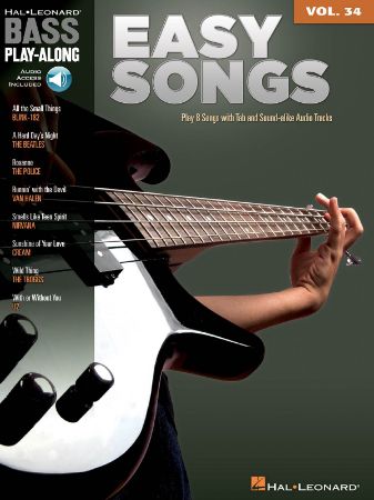 EASY SONGS BASS PLAY ALONG +AUDIO ACC.