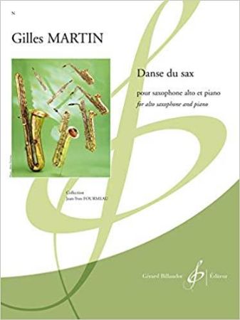 MARTIN:DANSE DU SAX POUR SAX ALTO & PIANO