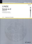 LINDE:SONATE IN D ALTBLOCKFLOTE UND KLAVIER