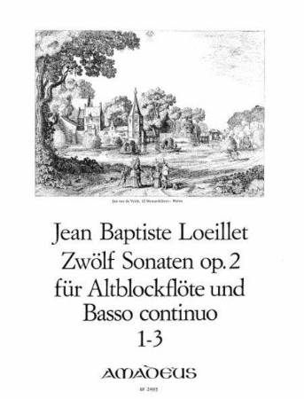 LOEILLET:12 SONATEN OP.2/1-3