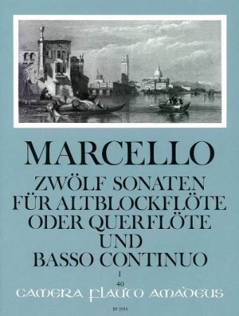 MARCELLO:12 SONATEN OP.2/NO.1-3 VOL.1